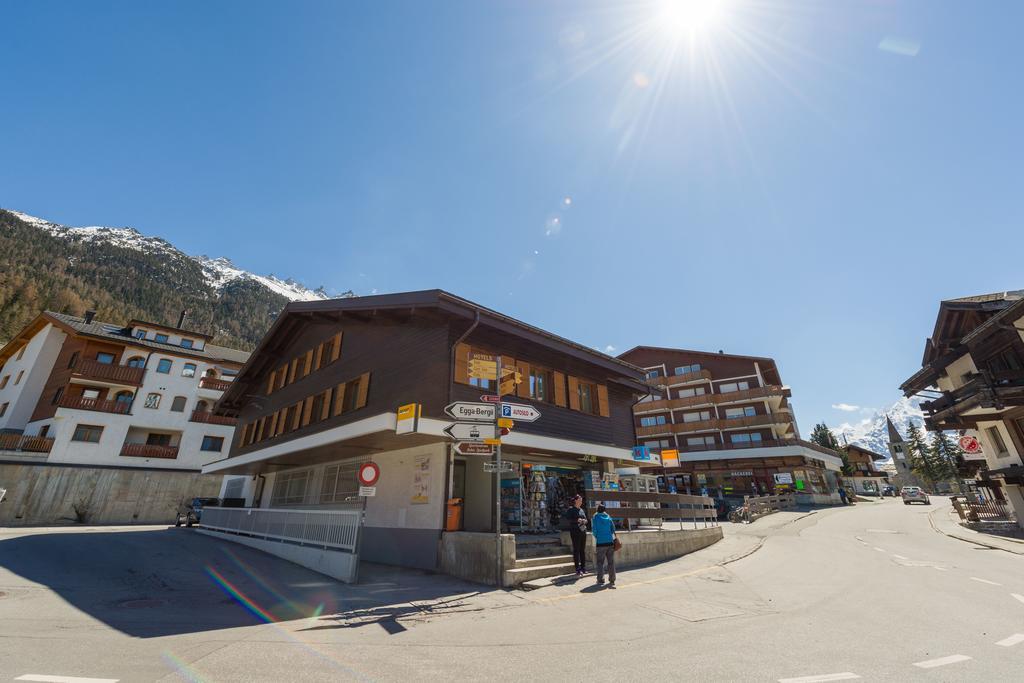 Appartamento Postgebaeude Grächen Esterno foto